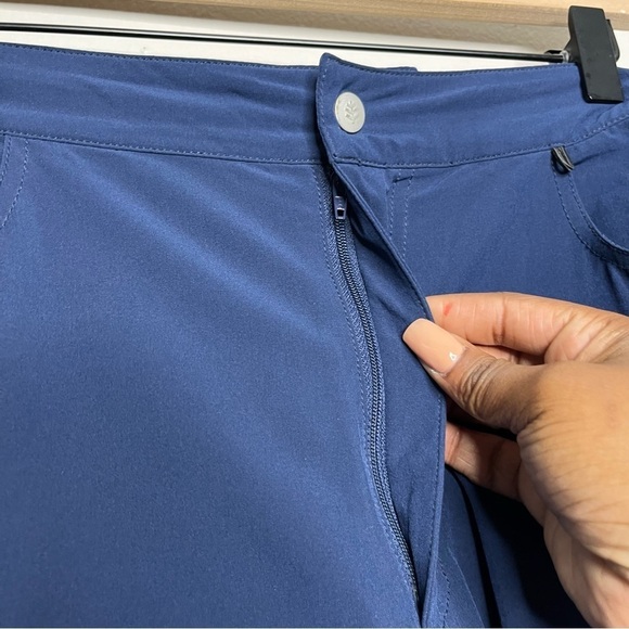 Coolibar Men Shorts Large UPF 50+ Nylon Hiking Outdoor Elastic Waist 8" INSEAM - Picture 12 of 14